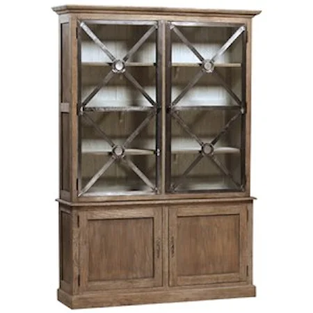 Relaxed Vintage China Cabinet